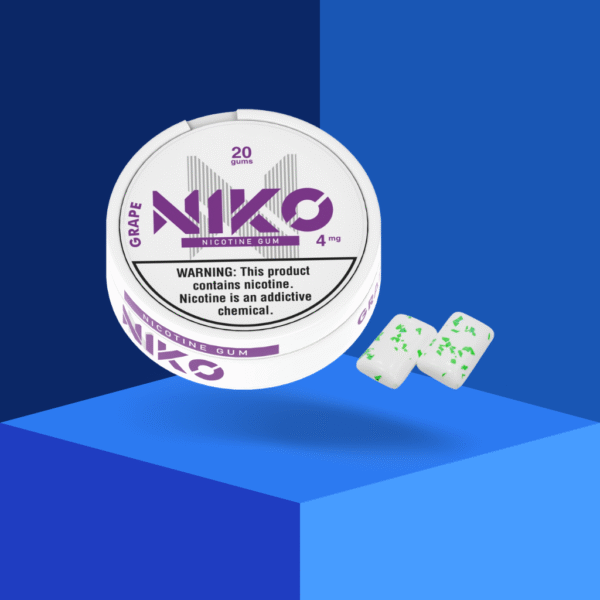 NIKO Goma de mascar (20 piezas 4%mg)